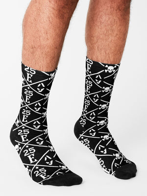 Crosshatch Crew Socks